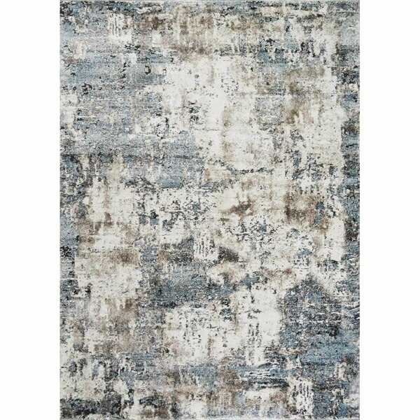 Sleep Ez 5 ft. 3 in. x 7 ft. 3 in. Rhapsody Delta Area Rug - Multi Color SL3088146